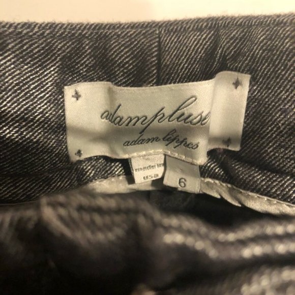 adampluseve adam lippes Button Fly Pants Silver Size 6 #380 - Picture 5 of 8